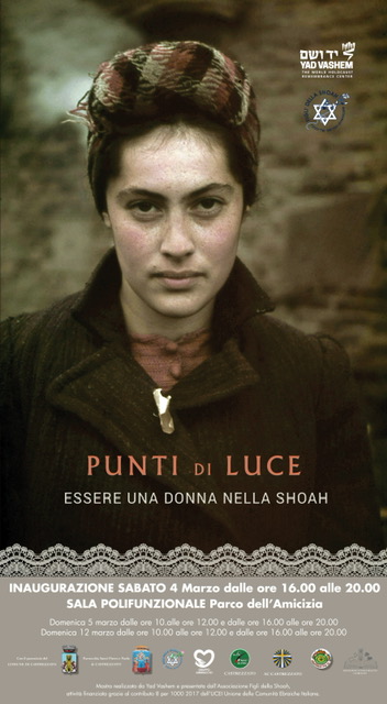 AGENDA 2023 - Mostra "Punti di Luce. Essere una donna nella Shoah" a Castrezzato