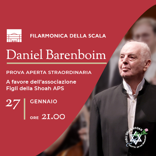 Prova Aperta Straordinaria. Daniel Barenboim dirige l'Orchestra Filarmonica della Scala