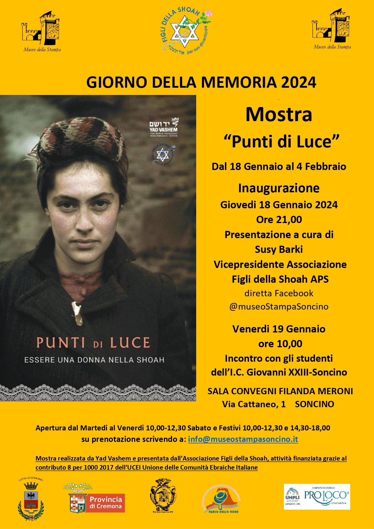 Mostra: "Punti di Luce" a Soncino (CR)