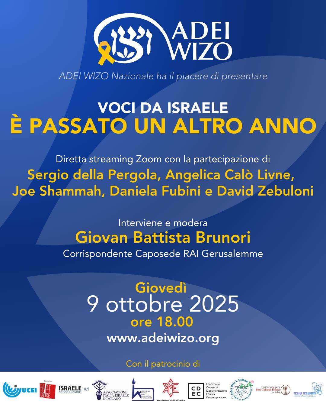 Conferenza Online "Voci da Israele"
